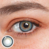Lentilles de contact colorées sur ordonnance Asteriea Blue
